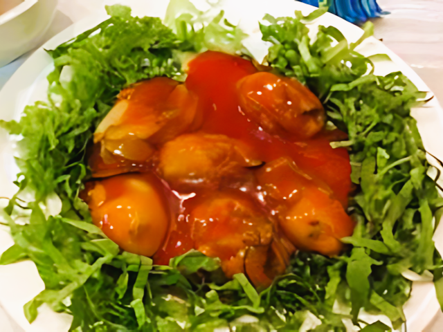 Hàu Sữa Xào Chua Ngọt