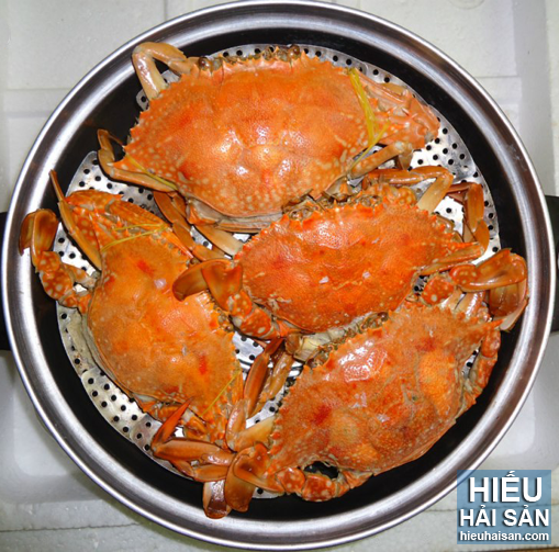 Ghẹ hấp nước dừa