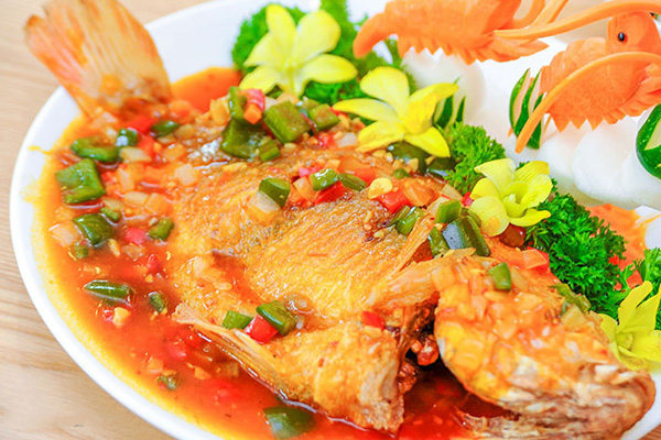 Cá chép sốt cà chua