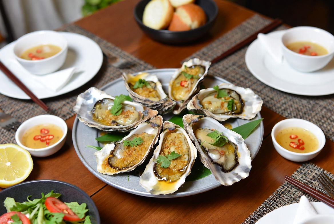 Hàu Chiên Bơ Tỏi