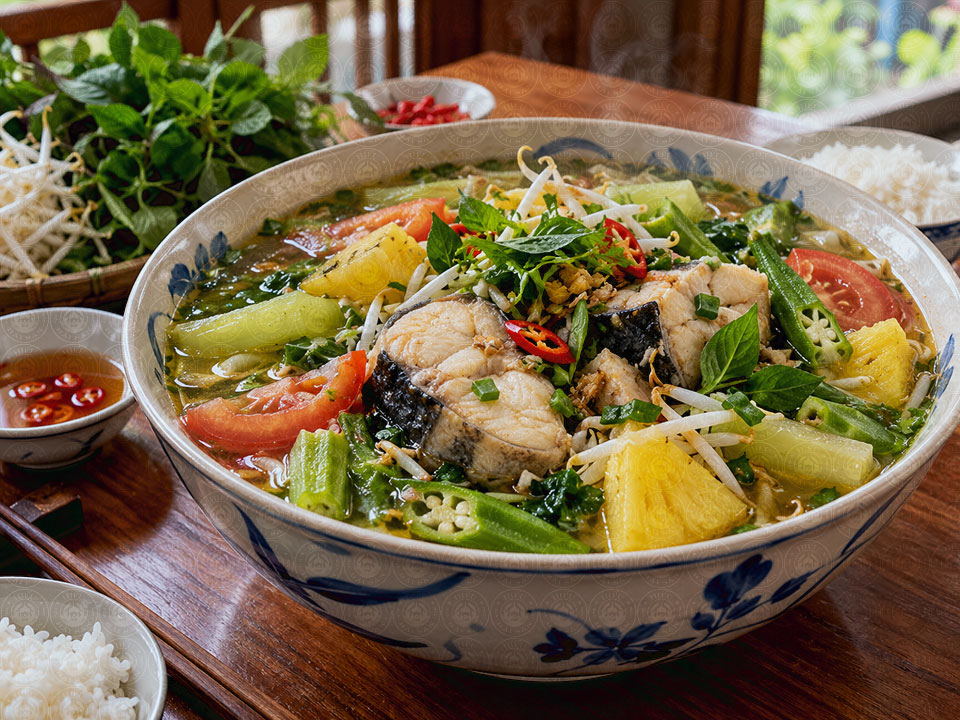 Canh Chua Cá Lăng Thanh Vị, Dễ Ăn Cho Gia Đình
