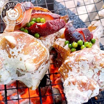 Ốc Đỏ sống (5 — 7 con)